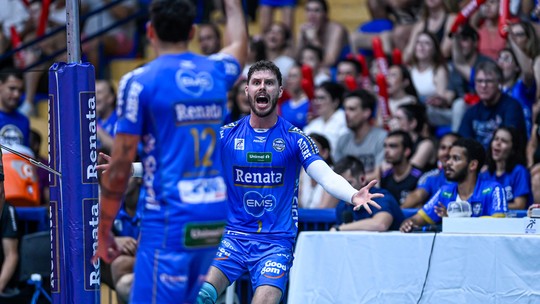 Com Bruninho, Campinas tira invencibilidade do Guarulhos no Paulista - Foto: (Pedro Teixeira/ Vôlei Renata)