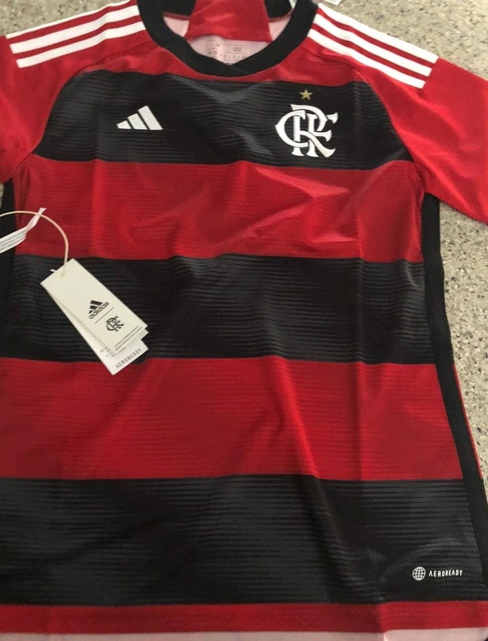 Camisa Oficial Flamengo Branca Torcedor - Temporada 2023 (G)