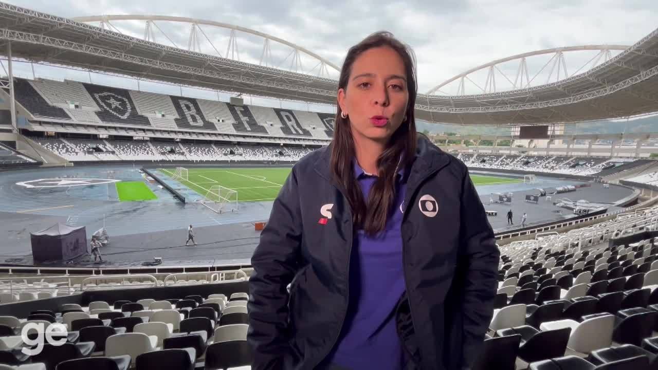 Botafogo x Athletico: repórter Nadja Mauad traz as últimas informações do Furacão