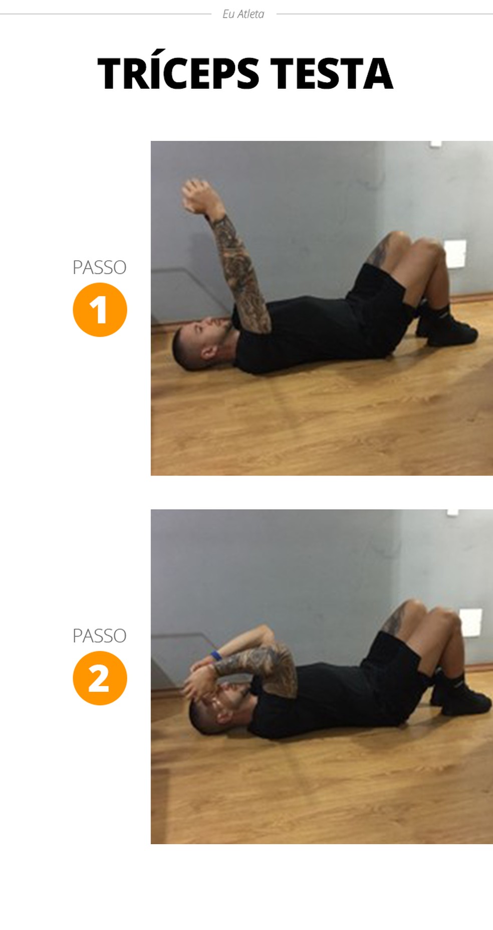 Exercícios para tríceps: 5 sugestões
