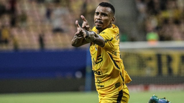 Matheus Serafim fez o gol do jogo