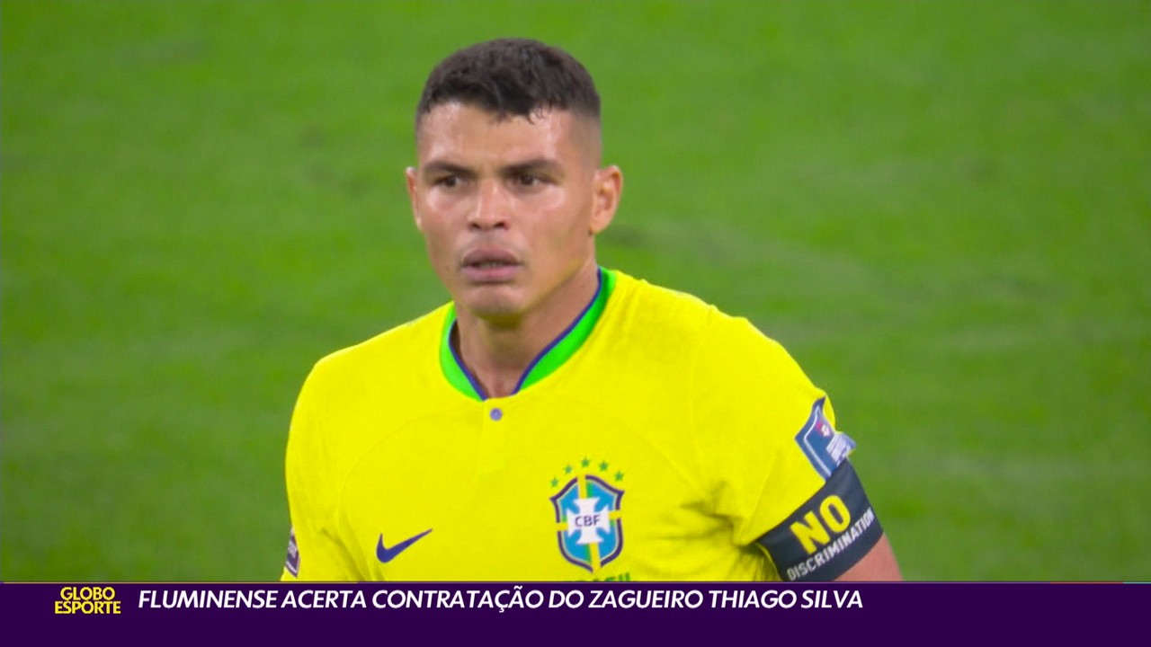 Fluminense acerta contratação do zagueiro Thiago Silva