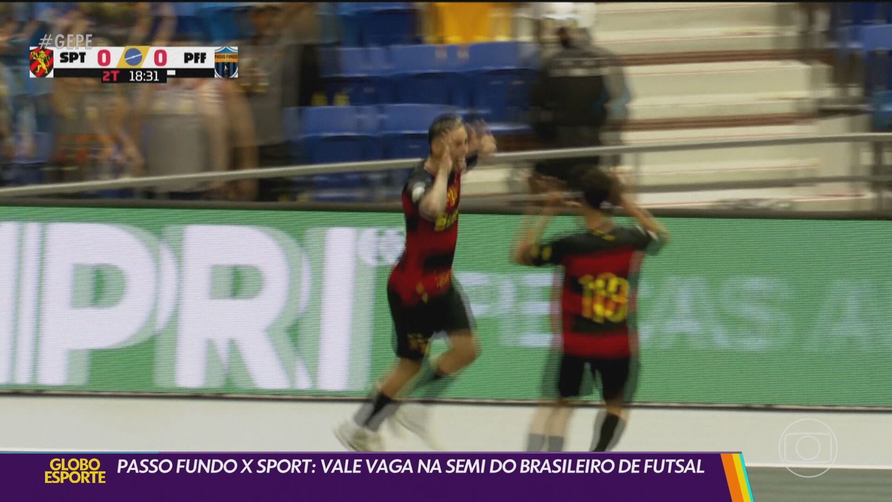 Passo Fundo x Sport vale vaga na semifinal do Brasileiroroleta pagandofutsal