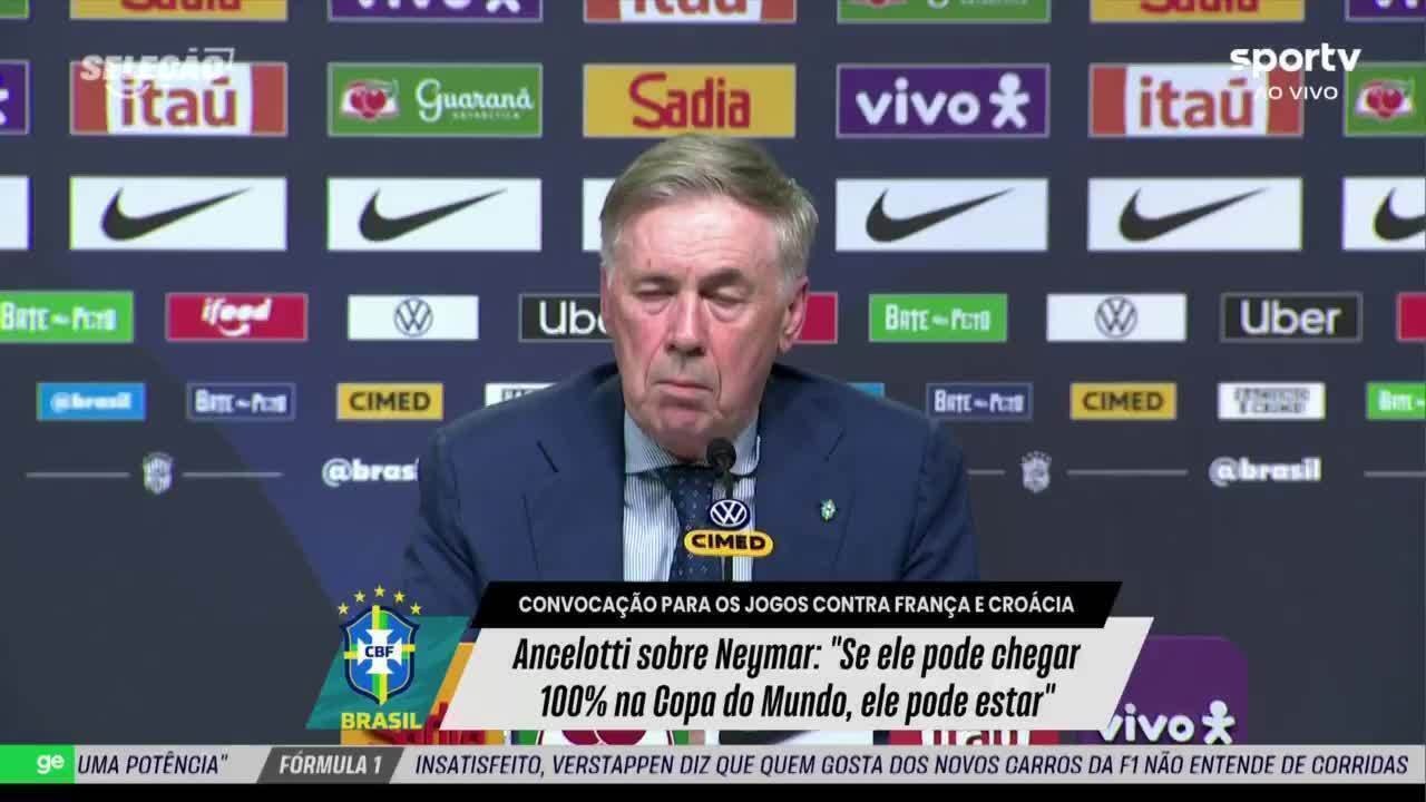 Ancelotti justifica ausência de Hugo Souza, do Corinthians, na Seleção: 