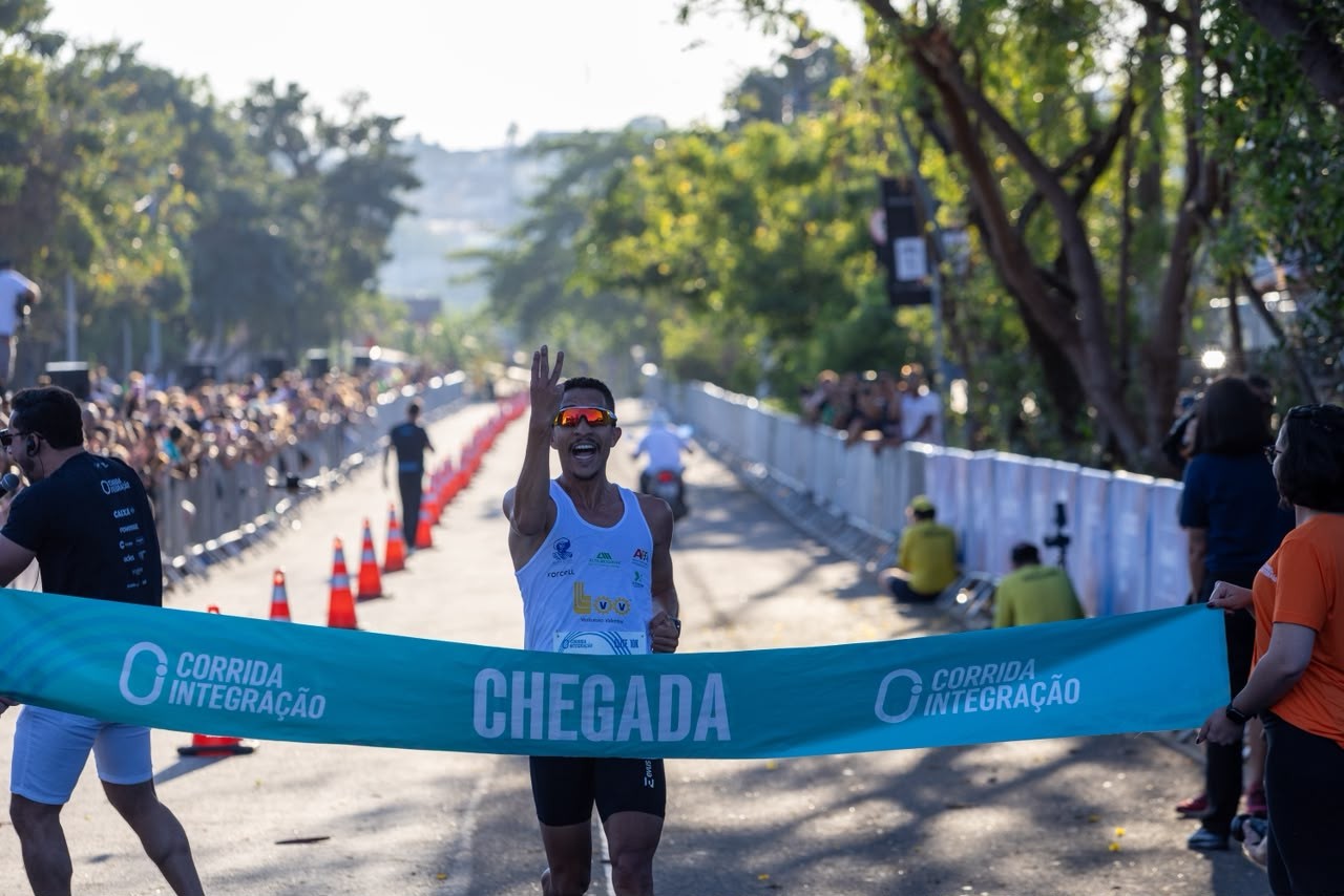 Walace Caldas é tricampeão seguido e faz história na Corrida Integração