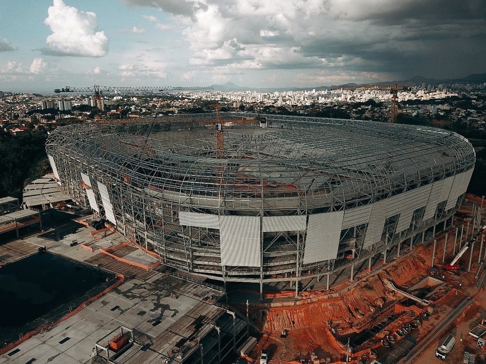 Com presença de Gabigol, Arena da Amazônia lança 'Anéis Olímpicos