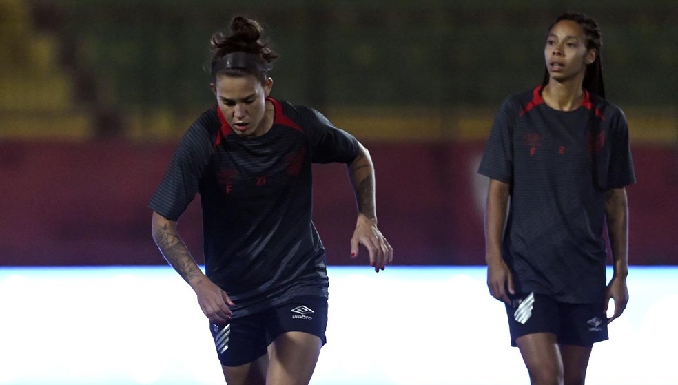 Athletico na Ladies Cup — Foto: Duda Matoso/Athletico