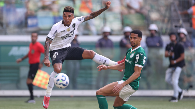 Igor Jesus em Palmeiras x Botafogo