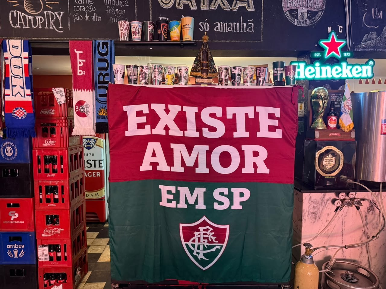 Dono de bar multado em R$ 12 mil no título do Fluminense de 2023 espera nova mobilização contra o Palmeiras