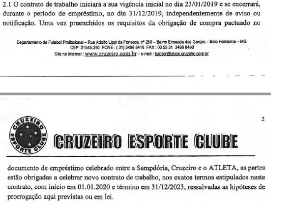 Lateral-direito Jackson rescinde contrato de empréstimo com Cruzeiro