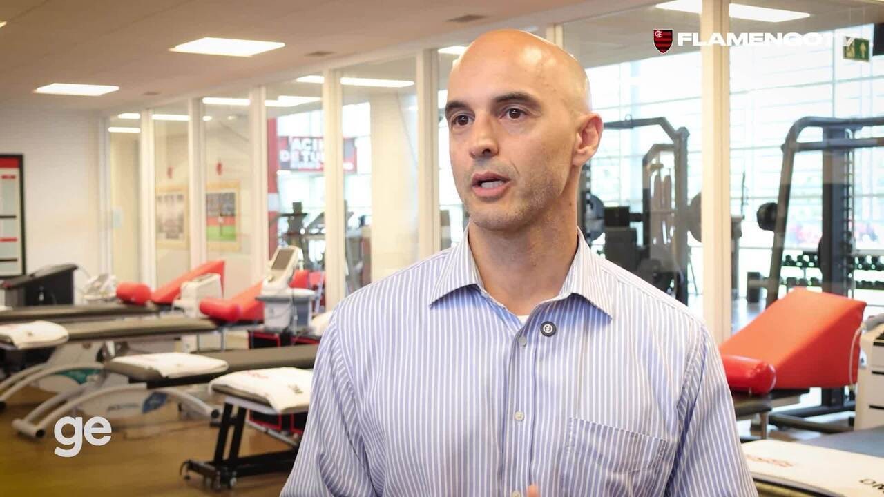 Médico apresenta novo aparelho de avaliação de desempenho para jogadores do Flamengo