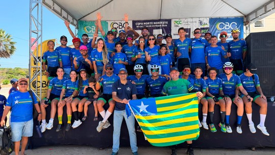 Copa Norte e Nordeste de Ciclismo: seleção piauiense conquista 13 medalhas na competição