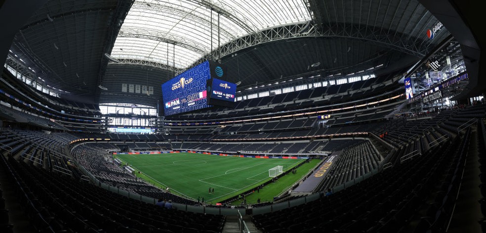 Estádio AT&T, em Dallas, será uma das 16 sedes da Copa do Mundo de 2026 — Foto: Getty Images