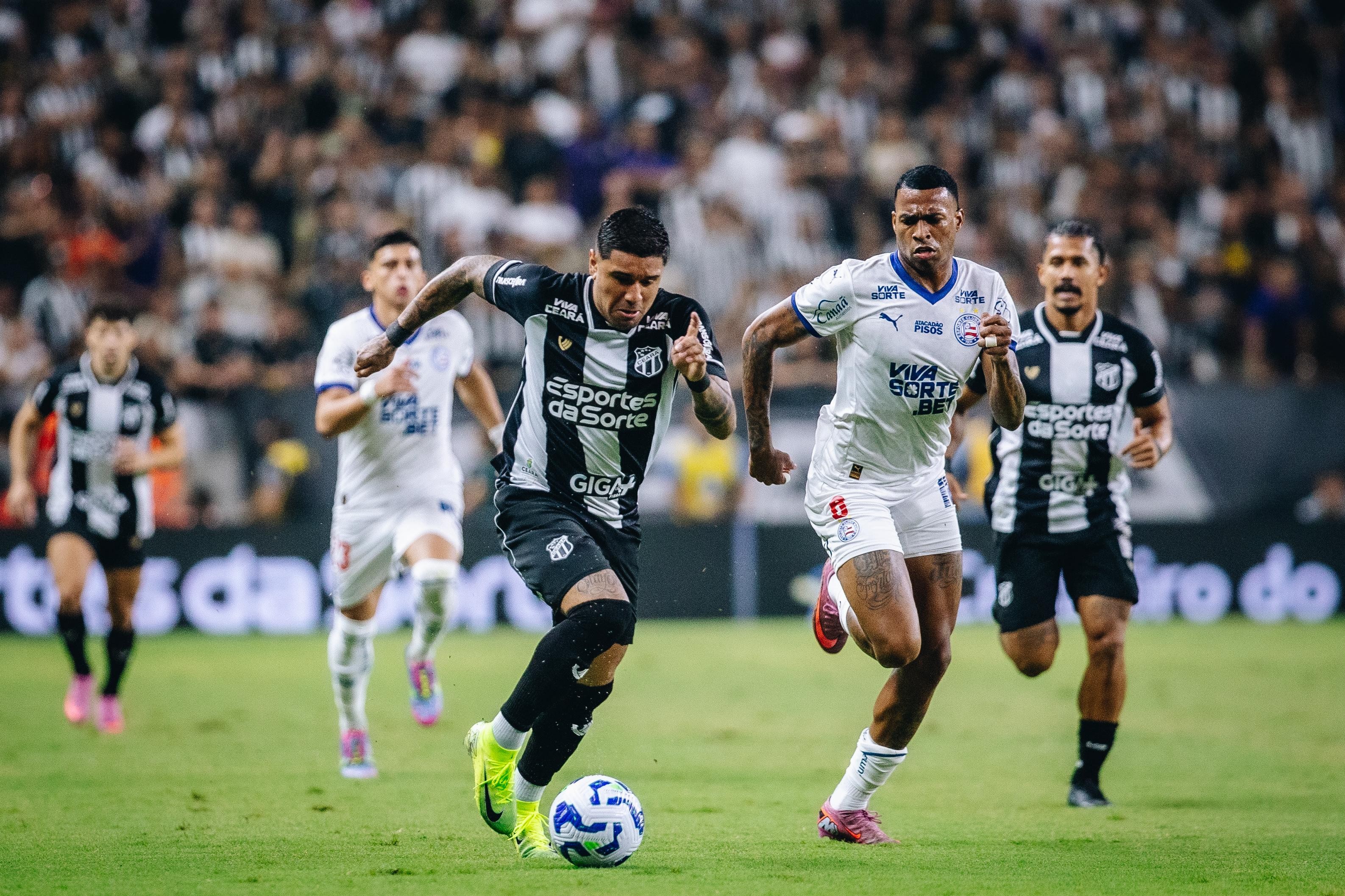 Lourenço marca, Bruno 
se destaca, e Ceará deixa vitória escapar