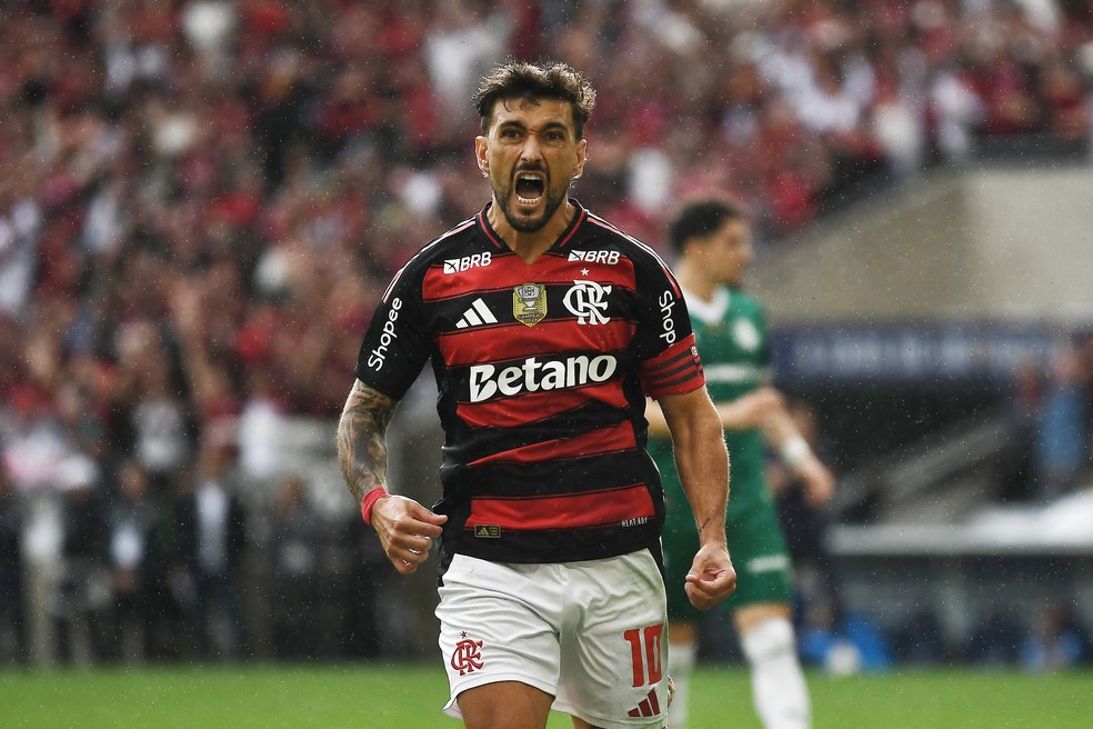 Arrascaeta é o artilheiro do Flamengo em 2025 — Foto: André Durão