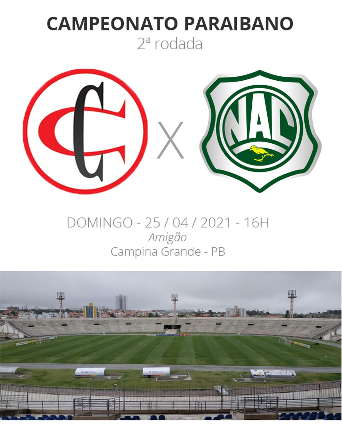 Campinense x Nacional de Patos: veja prováveis escalações, arbitragem e ...