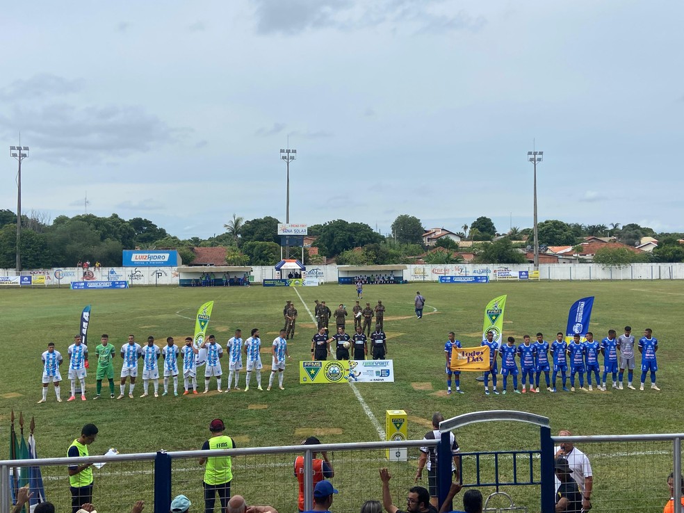 Aquidauanense recebeu Ivinhema em casa no primeiro jogo do Estadual 2025