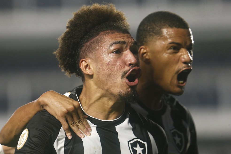 Botafogo leva gol do Santos nos acréscimos, fica no empate e chega
