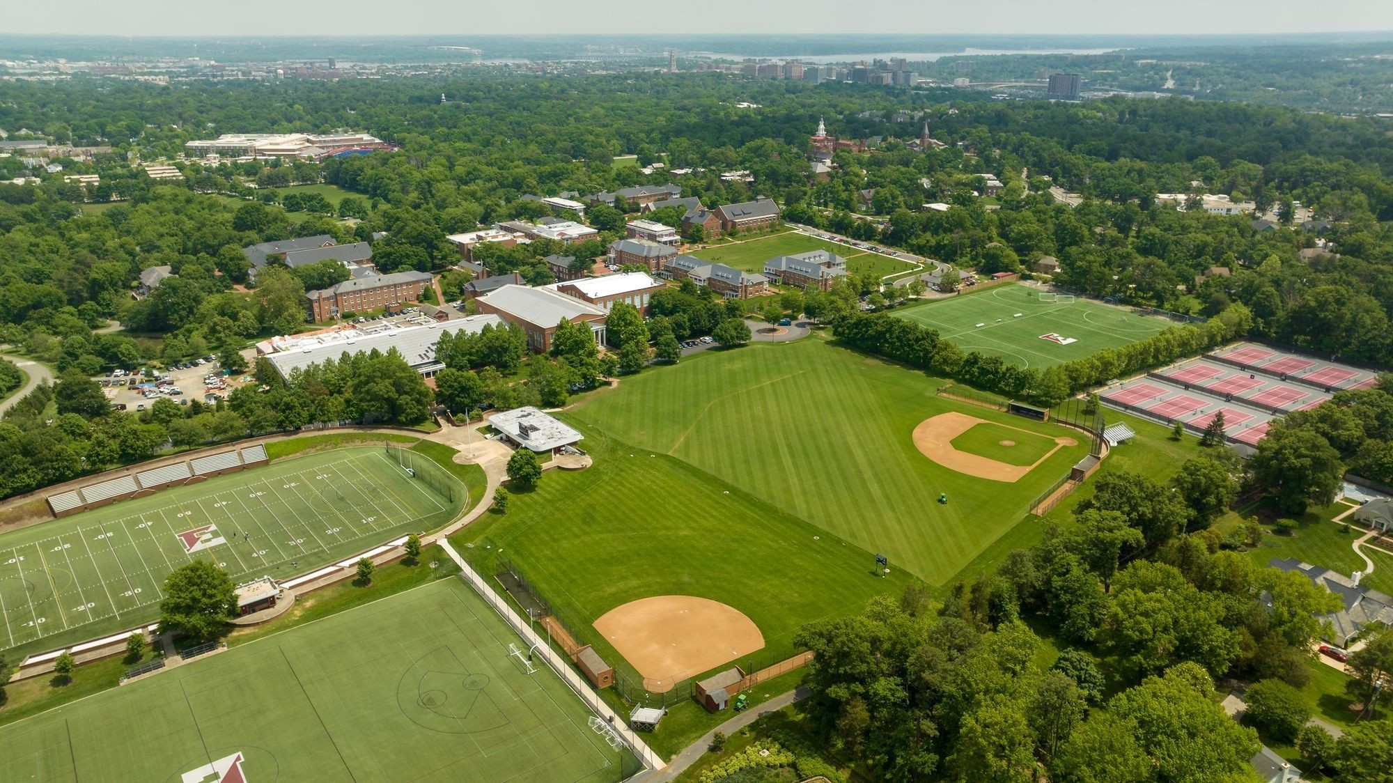 Seleção da Croácia treinando na Episcopal High School, Estados Unidos