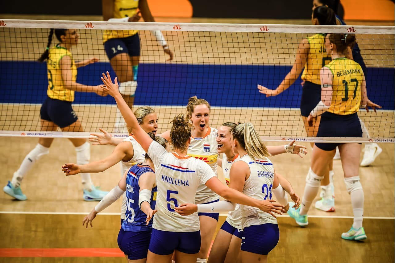 Liga das Nações feminina: República Tcheca x Holanda encerram semana decisiva no vôlei