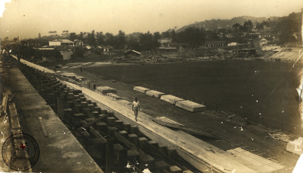 S&atilde;o Janu&aacute;rio foi inaugurado no dia 21 de abril de 1927 &mdash; Foto: Centro de Mem&oacute;ria do Vasco