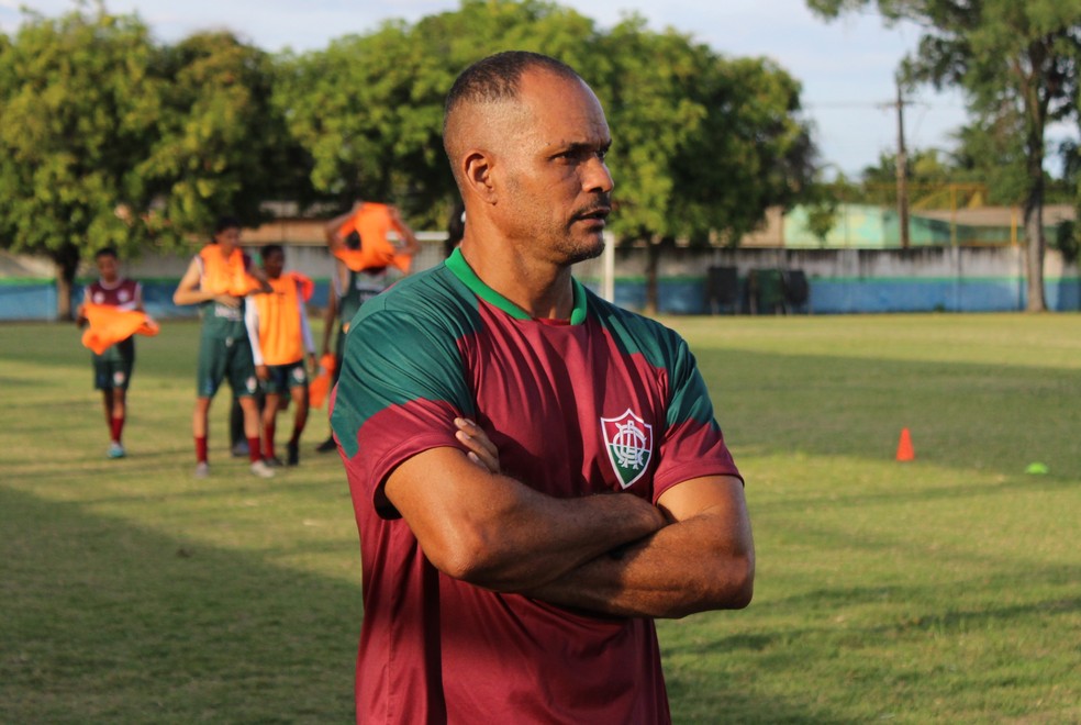 Técnico Julio Cesar foi vice-campeão Roraimense em 2021 com o Náutico-RR — Foto: Sandro Marques/ge RR