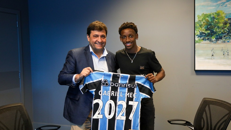 Presidente Alberto Guerra e Gabriel Mec