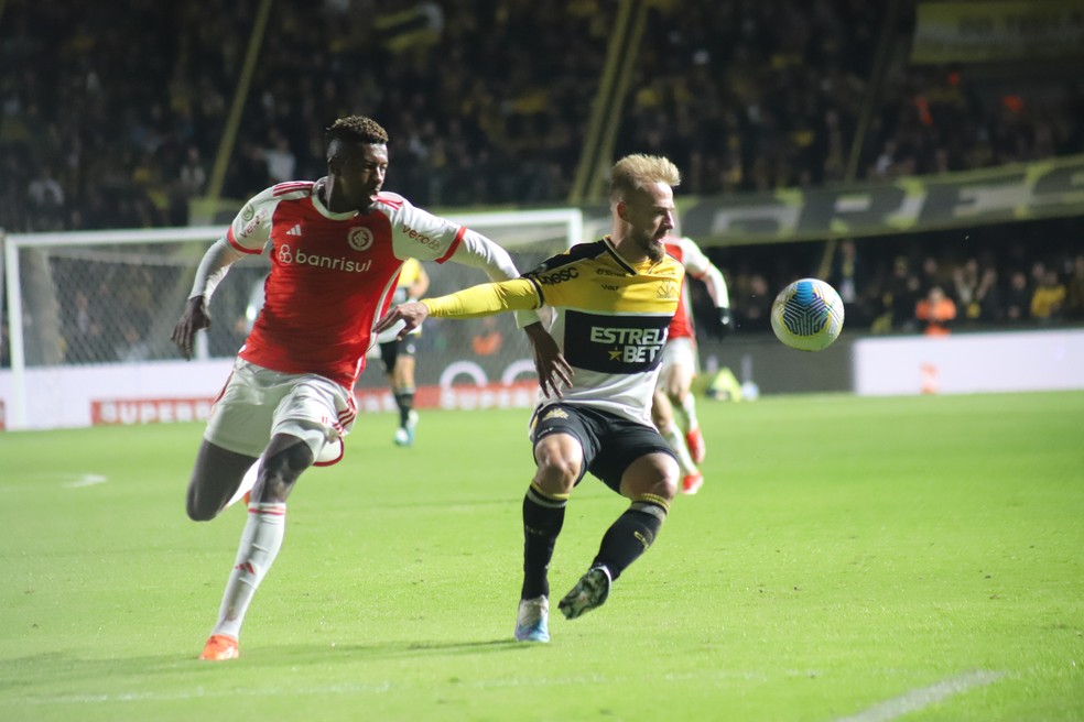 Criciúma x Internacional pela 13ª rodada da Série A — Foto: Celso da Luz/ Assessoria de imprensa Criciúma E.C.