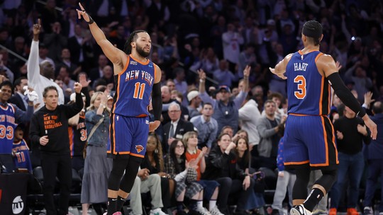 Knicks atropelam Pacers e abrem 3 a 2 nas semifinais do Leste - Foto: (Sarah Stier/Getty Images)