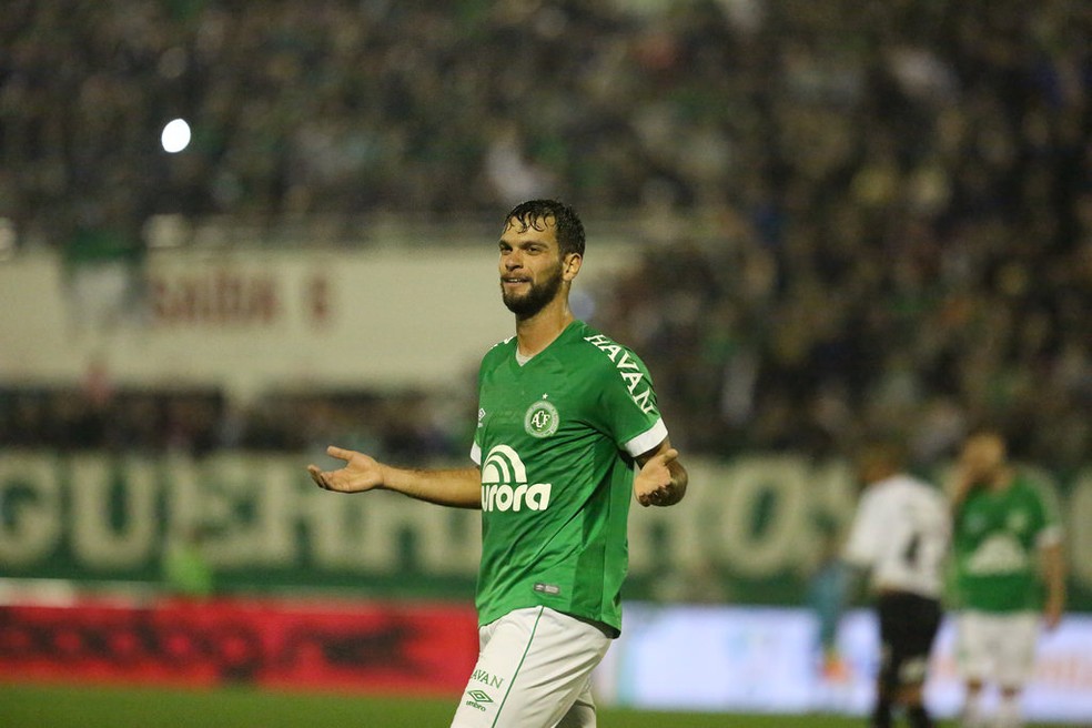 Rafael Thyere, pela Chapecoense em 2018 — Foto: Sirli Freitas/Chapecoense