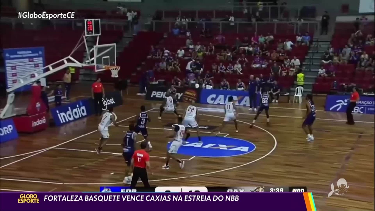 Fortaleza BC vira contra Caxias do Sul no NBB