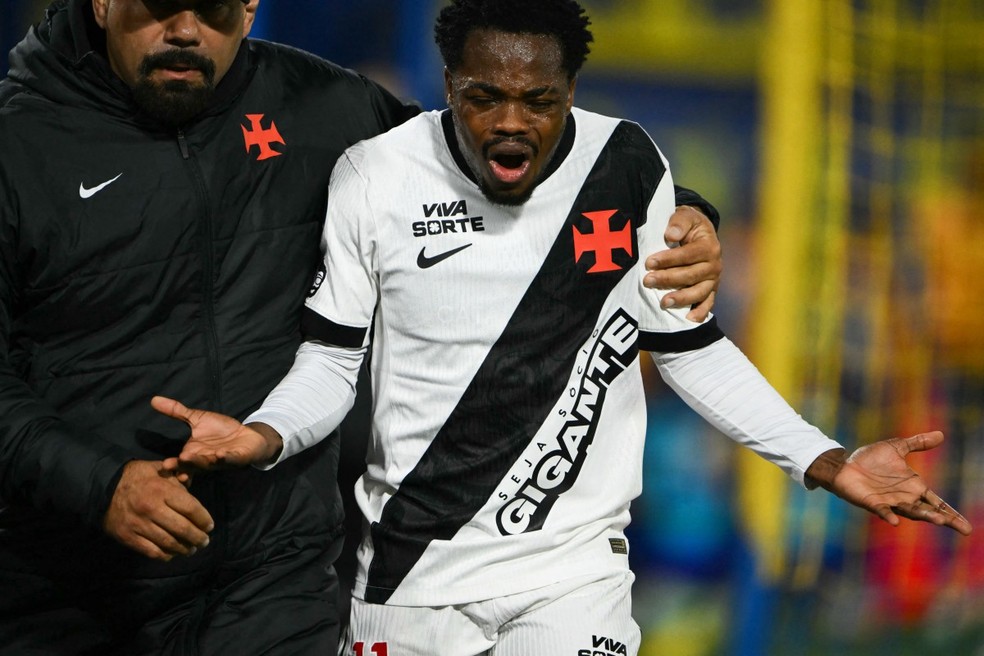 Andr�s G�mez em Boca Juniors x Vasco � Foto: Luis ROBAYO/AFP