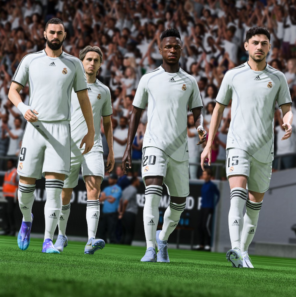 FIFA 23 lança uniformes clássicos de Real, Juve, PSG e mais, fifa