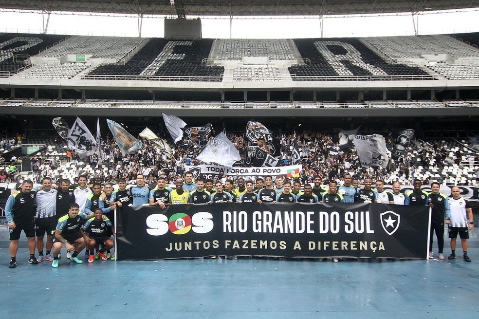 Treino aberto do Botafogo — Foto: Vítor Silva/Botafogo