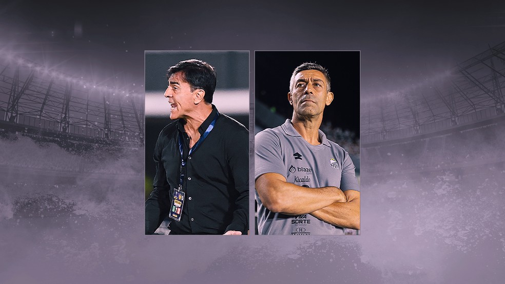 Gustavo Quinteros e Pedro Caixinha estão desempregados — Foto: Arte / ge