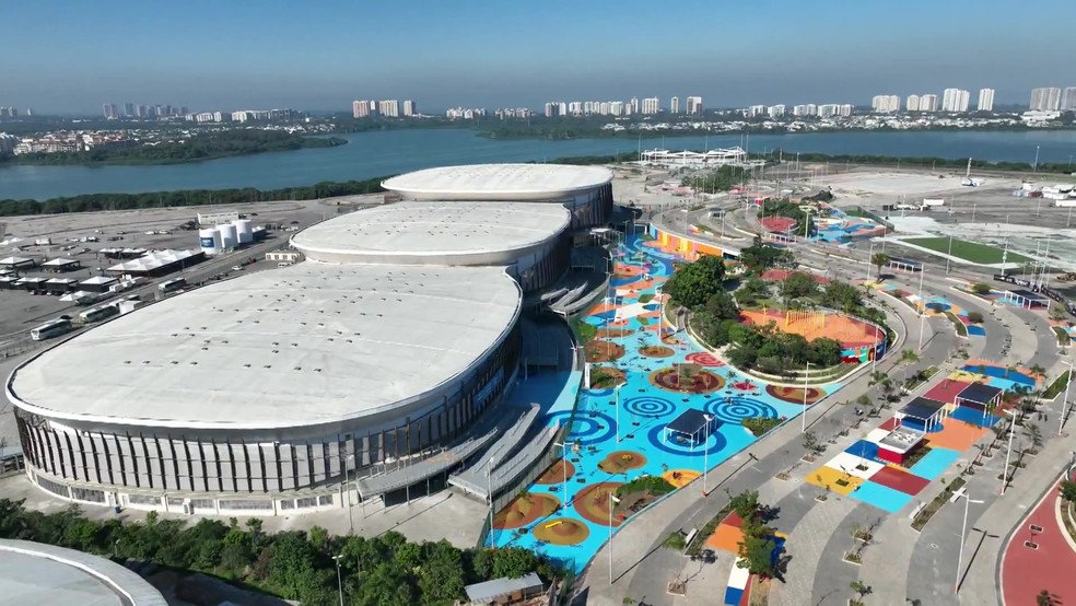 Paque Rita Lee fica ao lado das Arenas Carioca, no Parque Olímpico — Foto: Beto Kaulino