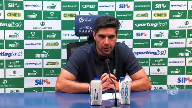 Confira a coletiva de Abel Ferreira após a vitória do Palmeiras sobre o Flamengo