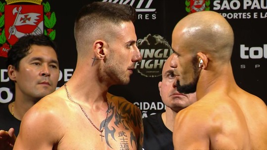 Bruno Sarrada provoca rival antes do Jungle Fight 125: "Vou jogar um saco de cimento na sua cara"