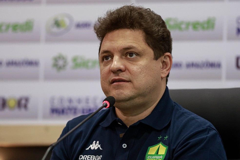 Cristiano Dresch, presidente do Cuiabá — Foto: AssCom Dourado