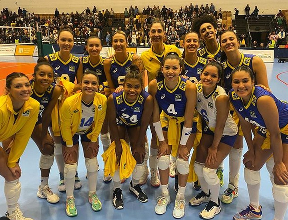 Brasil x Holanda  Copa Internacional de Voleibol Feminino