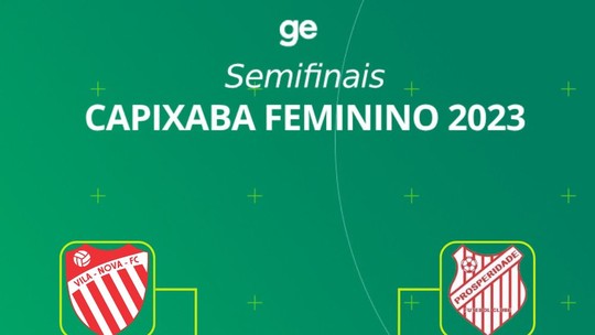 Campeonato Capixaba Feminino 2023: Definidos os confrontos das semifinais