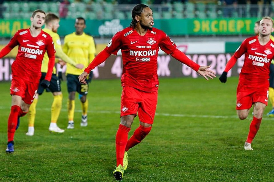 Luiz Adriano of FC Spartak Moscow Editorial Photo - Image of