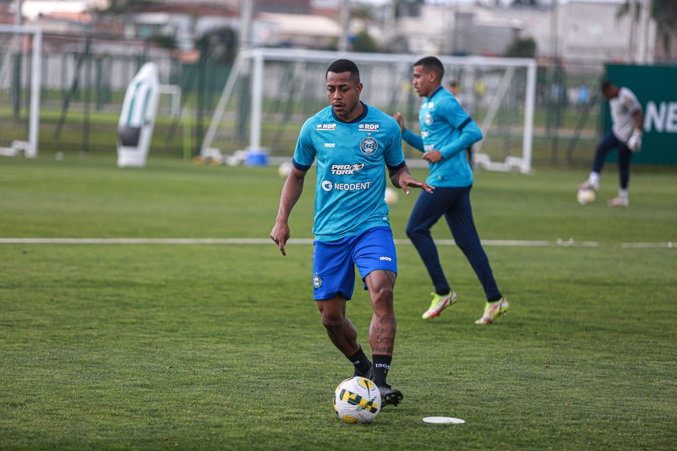 Diego Porfírio defendeu o Coritiba em 2022 — Foto: Felipe Dalke/Coritiba