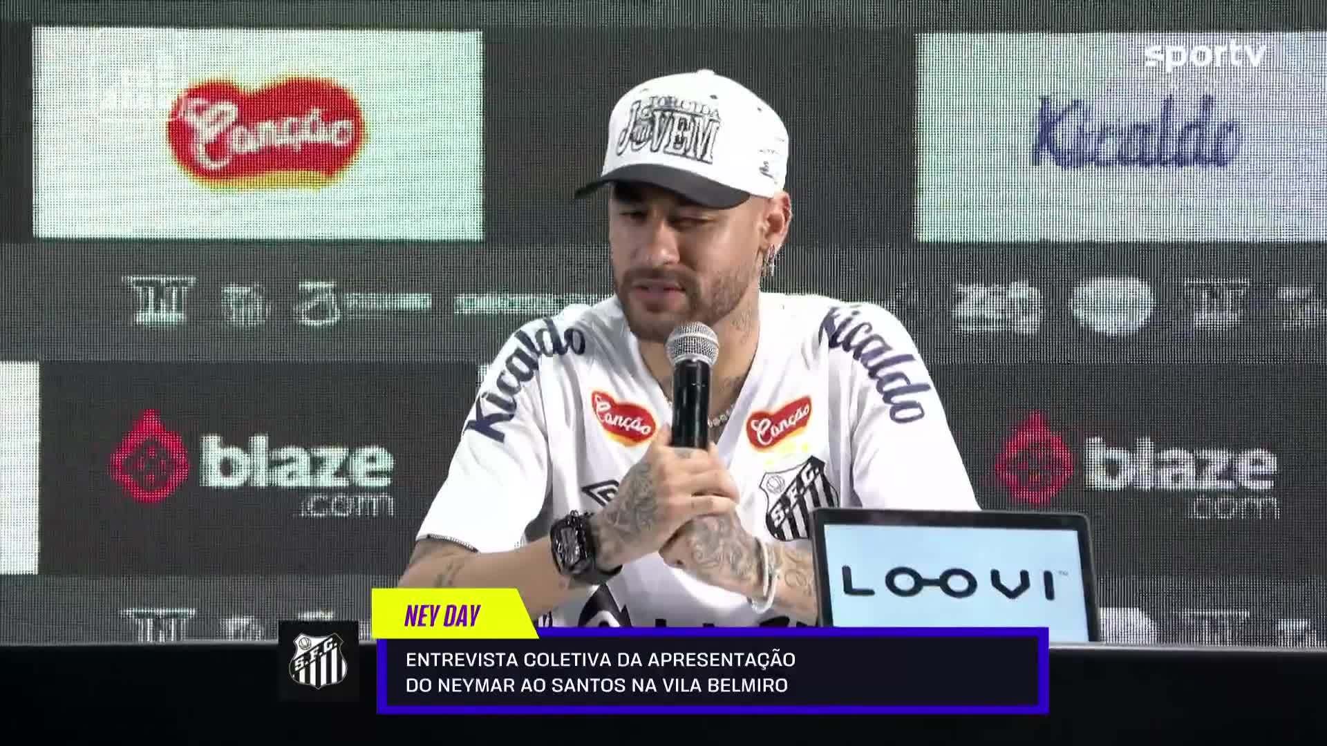 Melhores vídeos da volta de Neymar ao Santos 