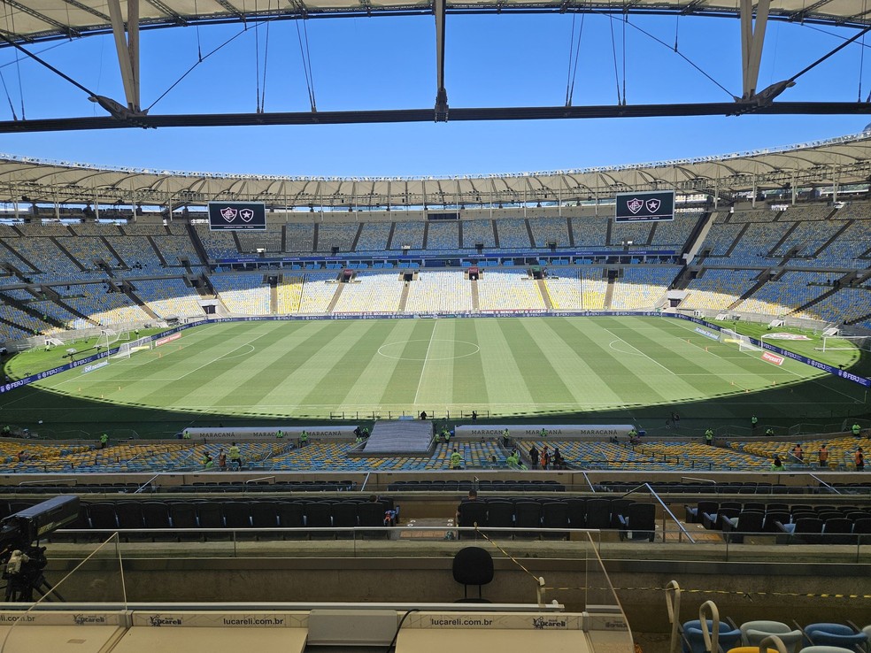Maracanã será o palco dos dois jogos da final do Carioca — Foto: Giba Perez/ge