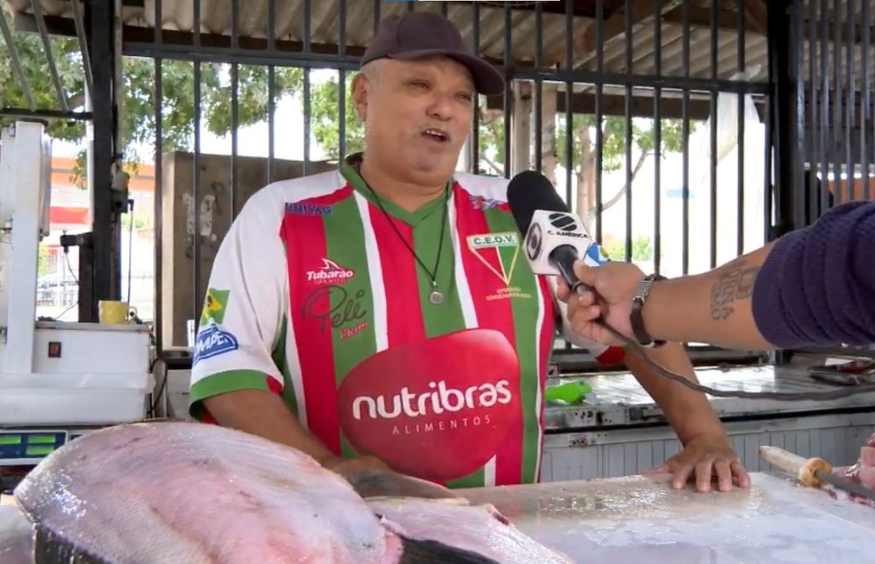 Avô do atacante Igor Jesus, do Botafogo, José Maciel — Foto: Reprodução TVCA