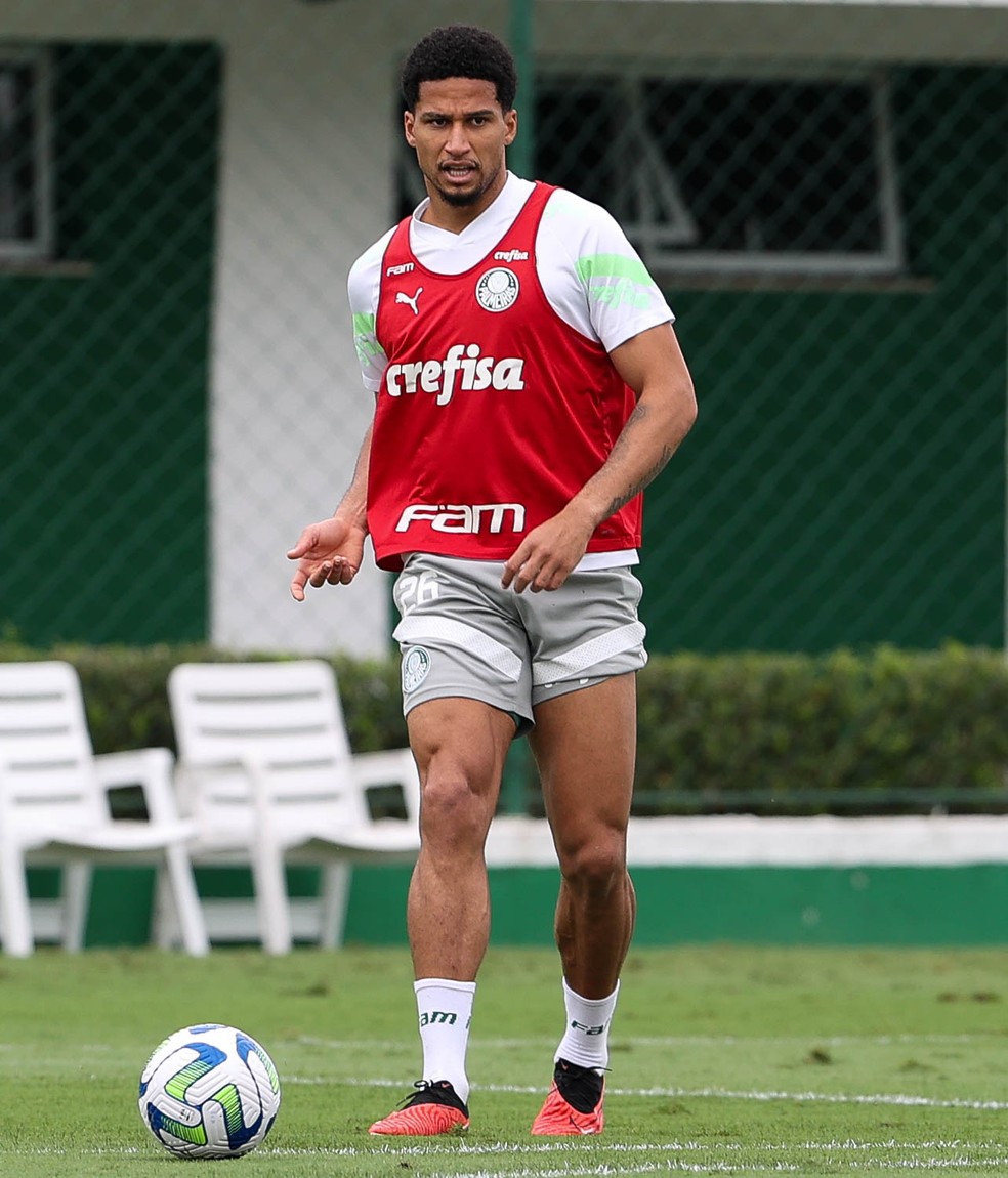Murilo, zagueiro do Palmeiras — Foto: Cesar Greco/Palmeiras