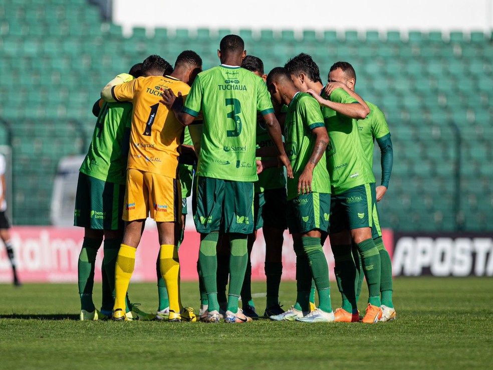 Manaus foi rebaixado para a S&eacute;rie D neste ano &mdash; Foto: Leo Piva/Manaus FC