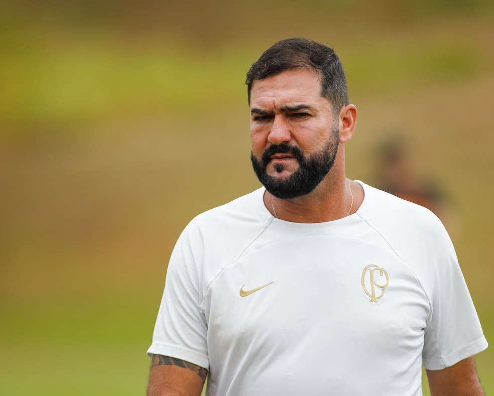 Danilo é técnico do sub-20 do Corinthians desde 2022 — Foto: Rodrigo Gazzanel/Agência Corinthians