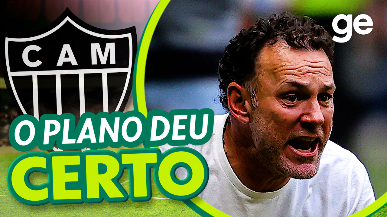 Entenda o que deu certo no planoapostas palpites futebolGabriel Milito no Atlético-MG na vitória contra o Vasco